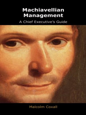 cover image of Machiavellian Management